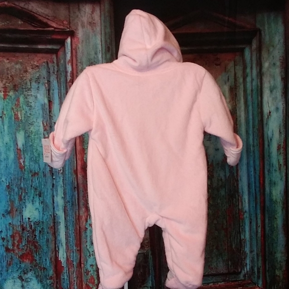 Infant girls fleece snow suit - Picture 3 of 6